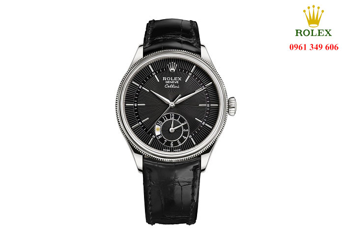 Đồng hồ nam chính hãng uy tín Sài Gòn Rolex Cellini 50529-0007 Dual Time
