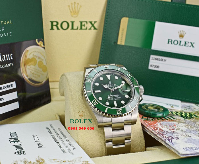 Cửa hàng Rolex tại HCM Rolex Submariner Green Date 116610LV