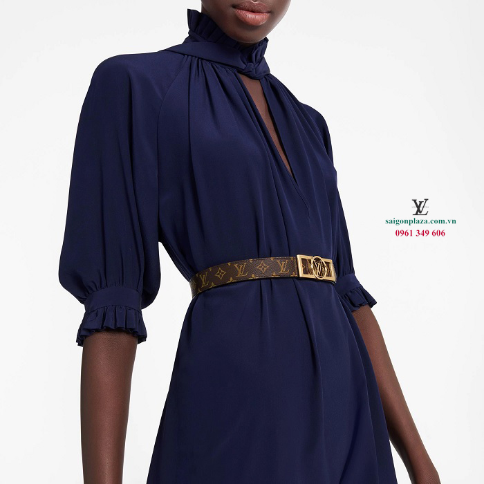 Dây thắt lưng LV nữ cao cấp đẹp nhất mới nhất Louis Vuitton Dauphine M0196W