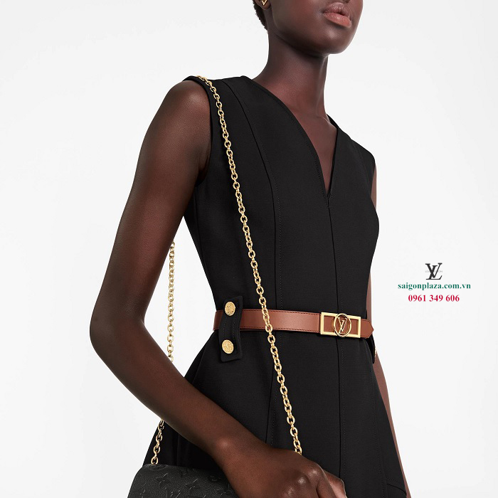 Cửa hàng store tiệm shop dây nịt dây thắt lưng LV Louis Vuitton nữ mới nhất đẹp nhất Dauphine M0196W