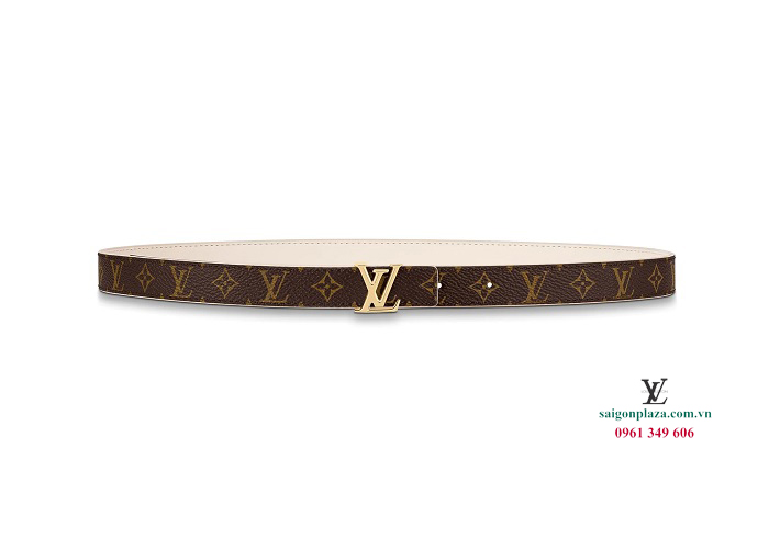 Louis Vuitton Cream Dauphine 25mm Reversible Belt in 2023