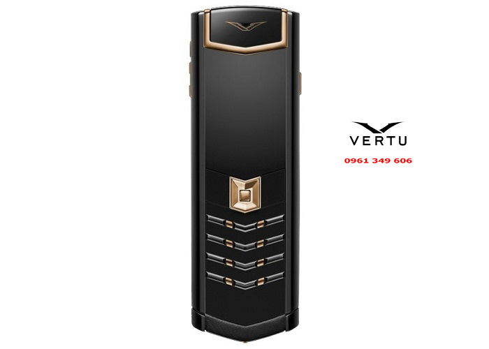 Điện thoại Vertu Signature S Red Gold Black DLC VT 93 Vertu vàng đen