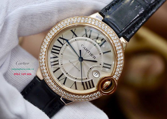 Đồng hồ Cartier nam chính hãng Cartier Ballon Bleu WE900851 42mm