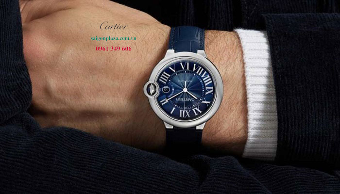 Cartier Ballon Bleu De Cartier WSBB0025 42mm đồng hồ dây da nam