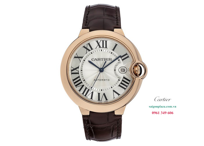 Đồng hồ Cartier nam dây da Cartier Ballon Bleu Large 42mm W6900651