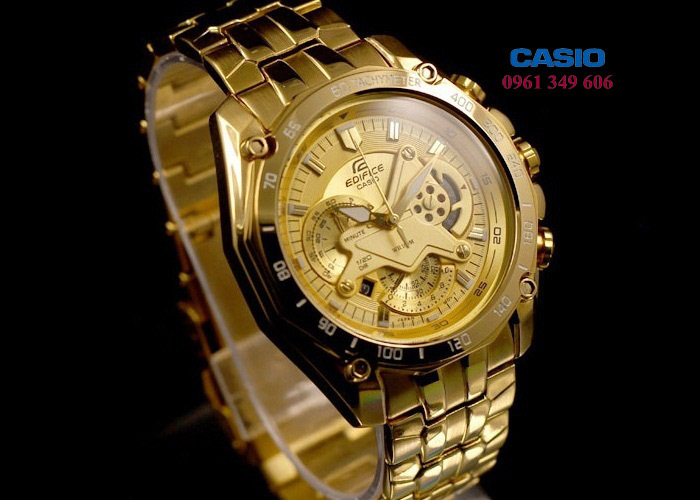 Đồng hồ Casio nam chính hãng Casio Edifice EF-550FG-9AVDF size 44mm