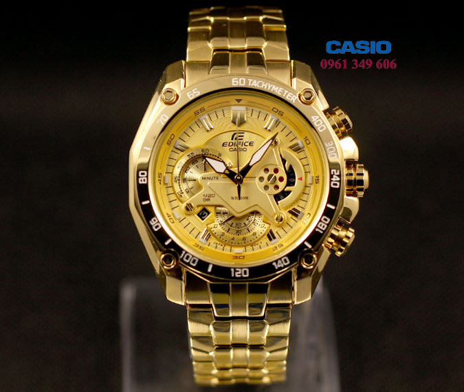 Đồng hồ chính hãng Casio Hà Nội Casio Edifice EF-550FG-9AVDF size 44mm