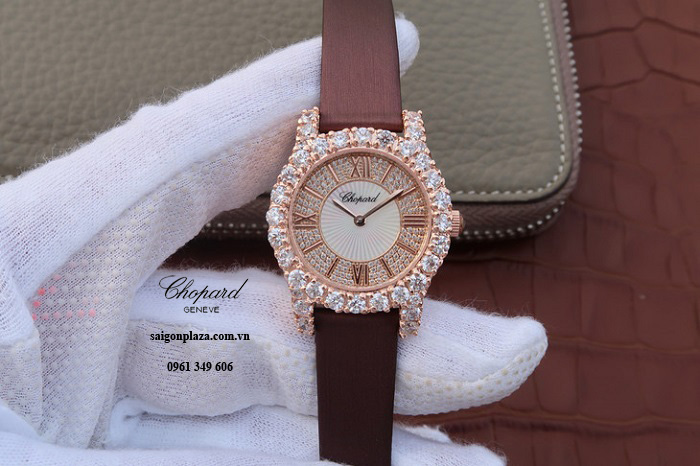 Đồng hồ nữ Chopard đính đá Chopard L'Heure Du Diamant 139419-5101