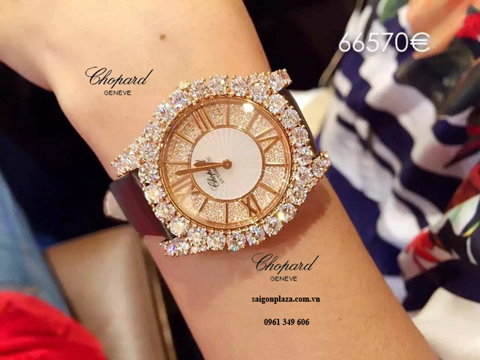 Đồng hồ chính hãng Chopard nữ ở Việt Nam L'Heure Du Diamant 139419-5101