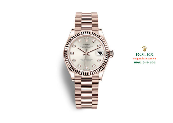 Đồng hồ dây vàng nữ Rolex Datejust 278275-0039 tại Đà Nẵng