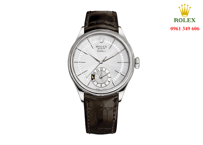 Đồng hồ đeo tay chính hãng nam uy tín Hà Nội Rolex Cellini Dual Time 50529-0009