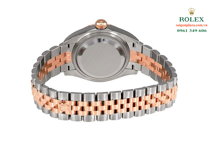Đồng hồ doanh nhân đẹp Rolex Datejust 279171-0007 Mặt Số Oliu Xanh Cọc Số Kim Cương