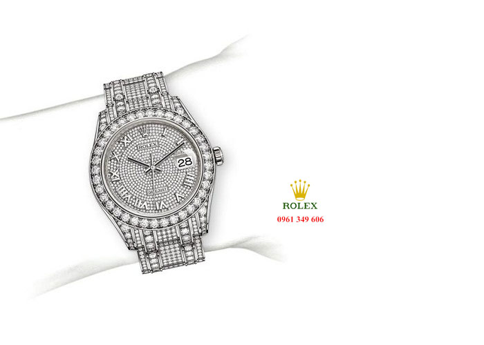 Đồng hồ doanh nhân nam đẹp Rolex Pearlmaster 86409RBR