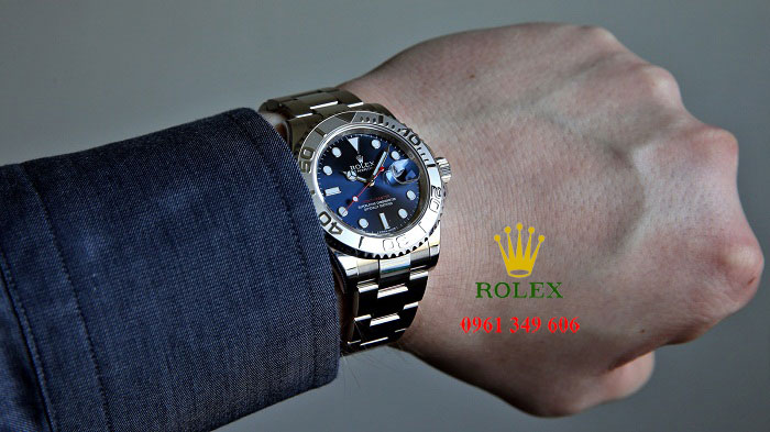 Đồng hồ doanh nhân nam Rolex chính hãng Rolex 116622 Mặt Số Xanh
