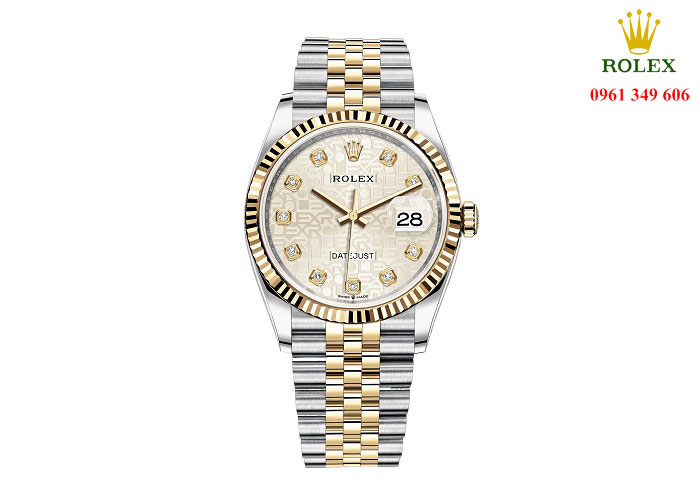 Đồng hồ doanh nhân nam tại TPHCM Rolex Datejust 126233-0027 36mm