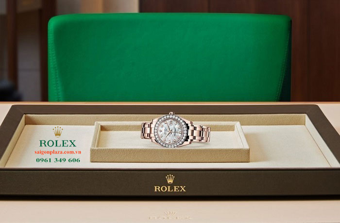 Đồng hồ doanh nhân nữ Rolex Pearlmaster 81285-0017 chính hãng