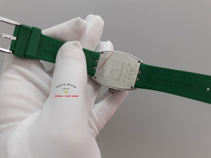 Đồng hồ nữ dây da mặt vuông Franck Muller V32 chính hãng Quảng Trị
