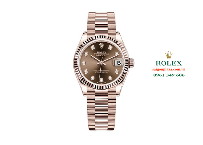 Đồng hồ hàng hiệu nữ cao cấp Rolex Datejust 278275-0010