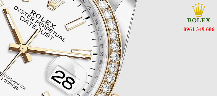 Đồng hồ nam kim cương Rolex Datejust 126283RBR-0006 36 chính hãng tphcm