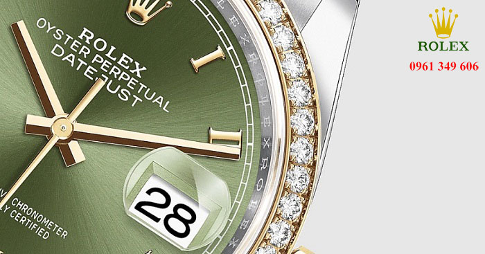 Đồng hồ nam Rolex chính hãng kim giây trôi Rolex Datejust 126283RBR-0012