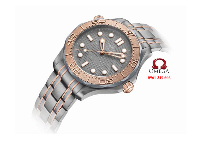 Đồng hồ màu Rose Gold Omega Seamaster 210.60.42.20.99.001
