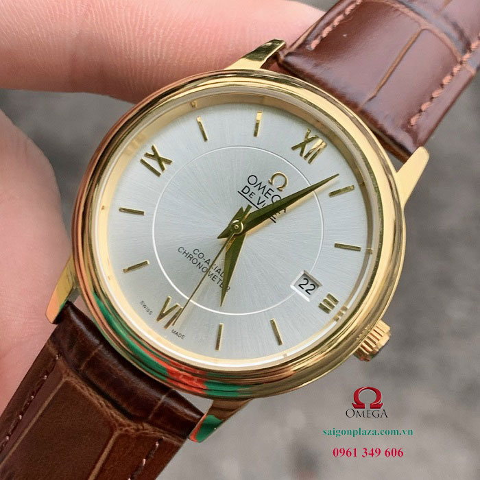 Shop cửa hàng store đồng hồ nam đẹp uy tín nhất Omega Deville Solid 424.53.40.20.02.001