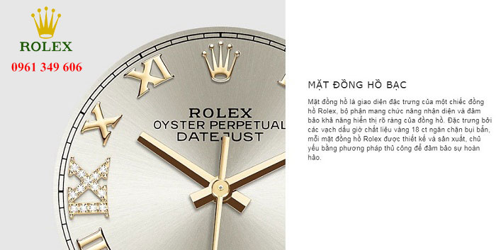 Đồng hồ nam Automatic vàng 24K Rolex Datejust 126283RBR-0017 36mm