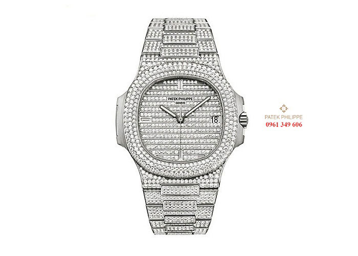 Patek Philippe Nautilus Diamond 5719/1G-001 Đồng hồ chính hãng Quảng Bình