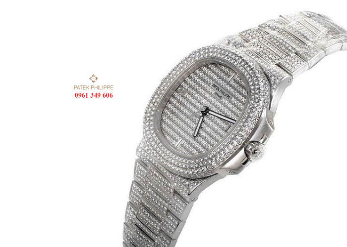 Đồng hồ Philippe 5719/1G-001 chính hãng đính đá kim cương tại Sài Gòn