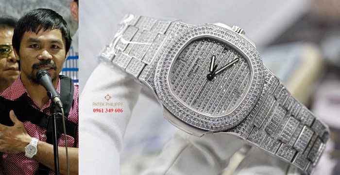 Đồng hồ chính hãng nam tai TP HCM Patek Philippe 5719/1G-001 Nautilus Diamond