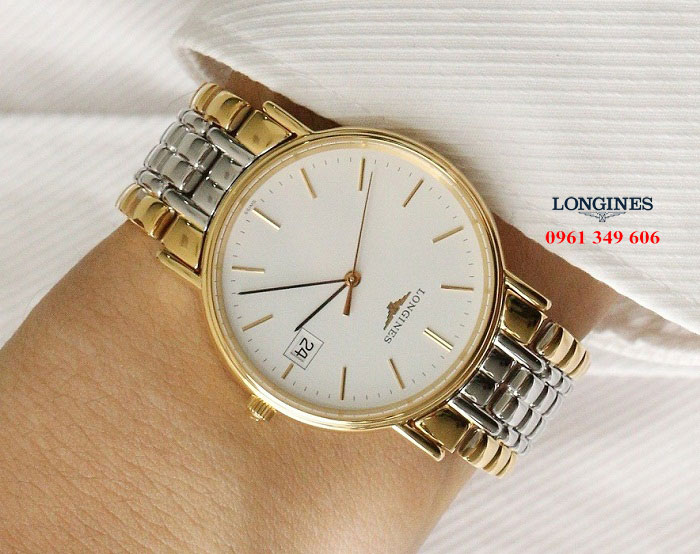 Đồng hồ chống nước tốt Longines L4.720.2.12.7 pvd watch 35mm