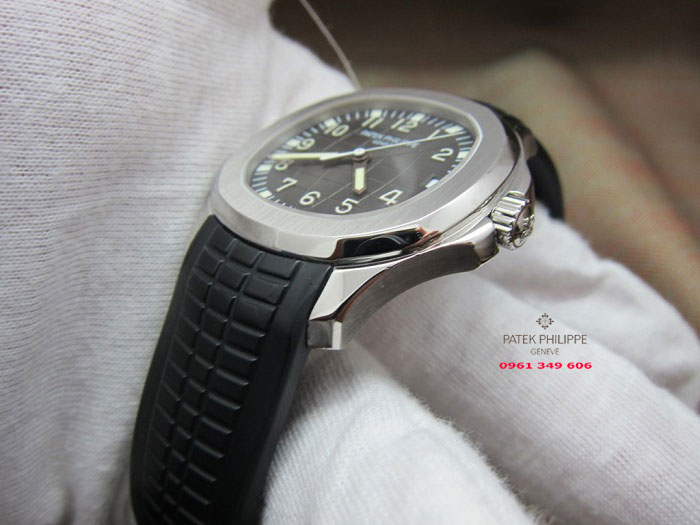Đồng hồ nam dây cao su cao cấp Patek Philippe 5167A-001