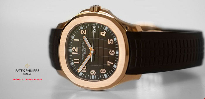 Đồng hồ nam chính hãng dây cao su cao cấp Patek Philippe 5167R-001