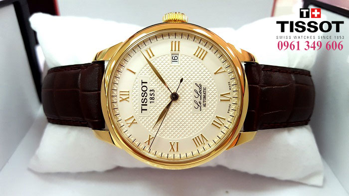 Đồng hồ nam Tissot dây da tại Hà Nội Tissot T41.5.413.73