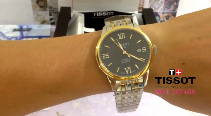 Đồng hồ nam dây thép Tissot 12BL0447271 Black Gold