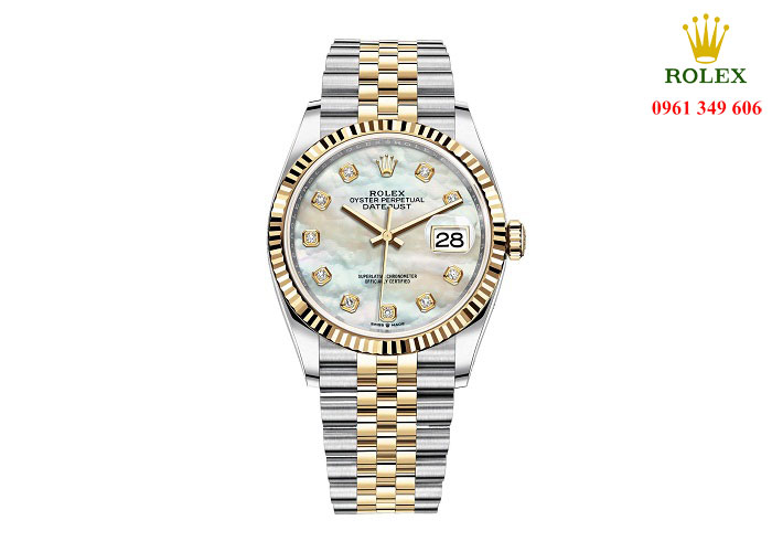 Đồng hồ nam doanh nhân đẹp tại Hà Nội Rolex Datejust 126233-0023 Oyster Perpetual