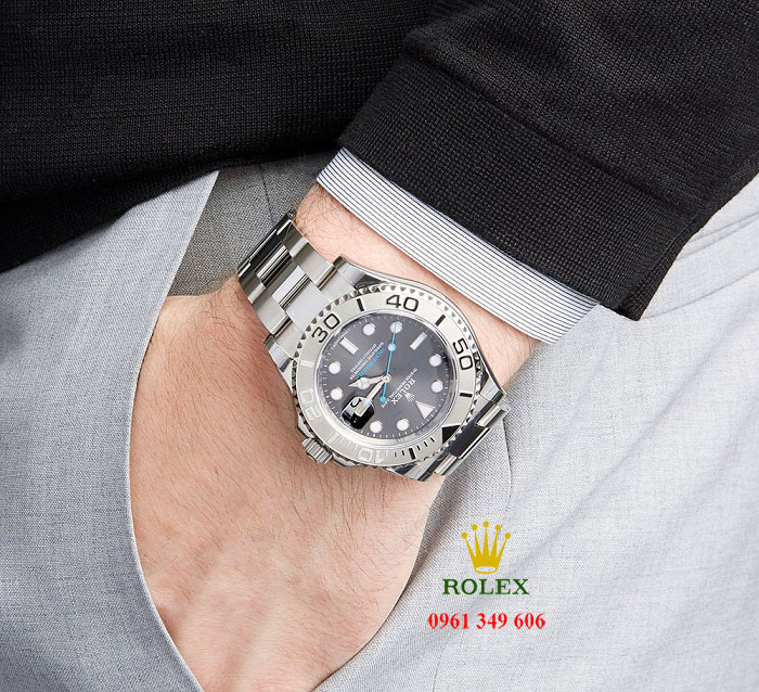 Đồng hồ nam hàng hiệu tại Hà Nội Rolex 116622 Rhodium