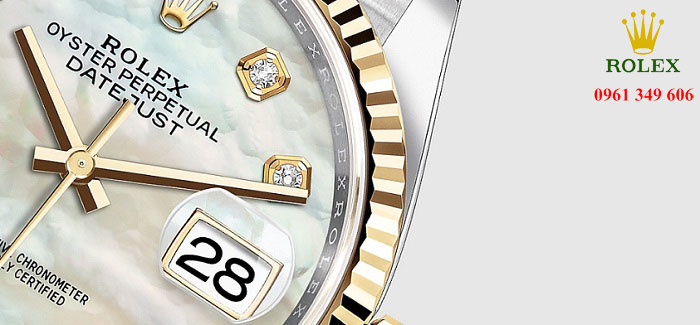 Đồng hồ nam lịch ngày dây thép Rolex Oyster Perpetual Datejust 126233-0023