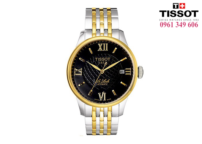 Đồng hồ nam mặt đen Tissot Le Locle 12BL0447271 Black Gold