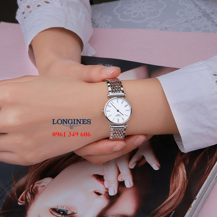 Đồng hồ nữ hàng hiệu đẹp Longines L4.209.4.11.6 chính hãng
