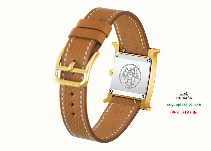 đồng hồ nữ vuông mỏng đồng hồ nữ Hà Nội TPHCM Đà Nẵng Hermes Heure H W036732WW00