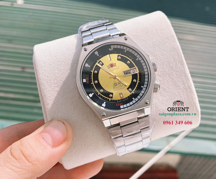 Đồng hồ SK vàng cát Orient SK cổ 1970 1980 huyền thoại Sài Gòn