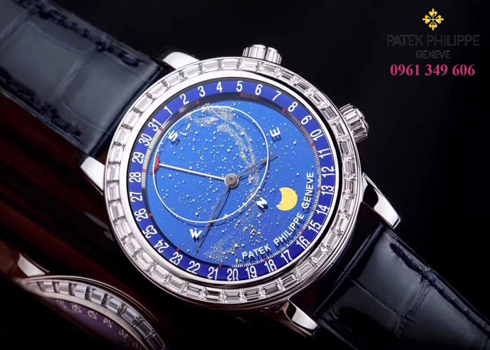 Đồng hồ Patek Philippe cơ nam chính hãng tại TPHCM 6104G-001