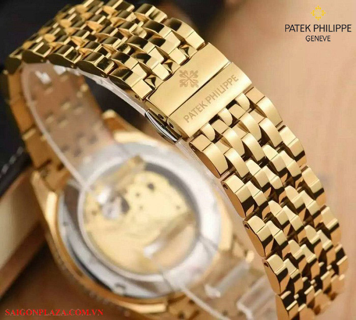 Đồng hồ Patek Philippe vàng 18K dây kim loại M6986