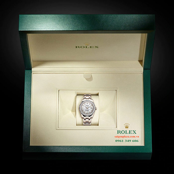 Đồng hồ nữ phong cách cổ điển Rolex Pearlmaster 81285-0017