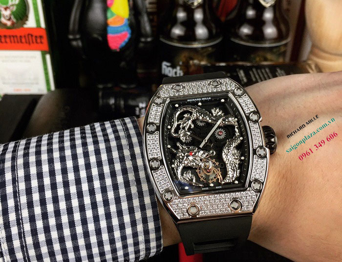 Richard Mille RM057-01 Jackie Chan Dragon Đồng hồ nam dành cho giám đốc