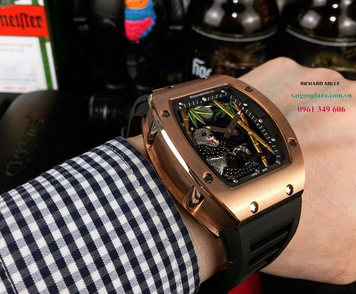 Đồng hồ Richard Mille nhái 1:1 fake 1:1 THỤY SỸ Richard Mille RM26-02 Gấu Trúc