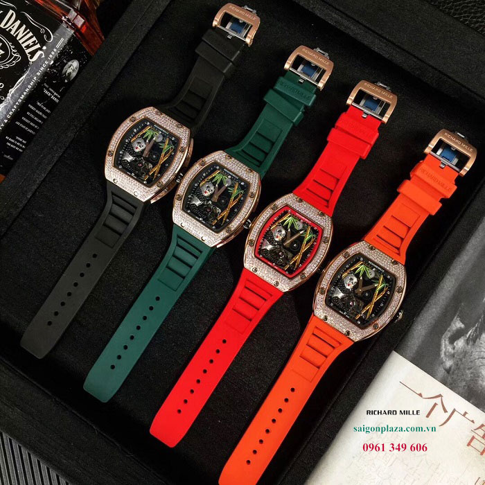 Đồng hồ Richard Mille RM026-01 Diamond Gấu Trúc chính hãng