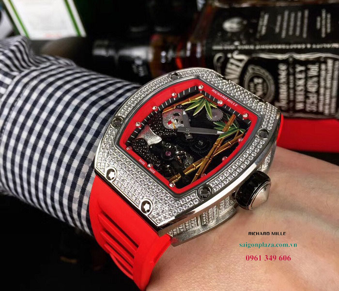 Đồng hồ của giám đốc doanh nhân Richard Mille Diamond Tourbillon Panda RM026-01