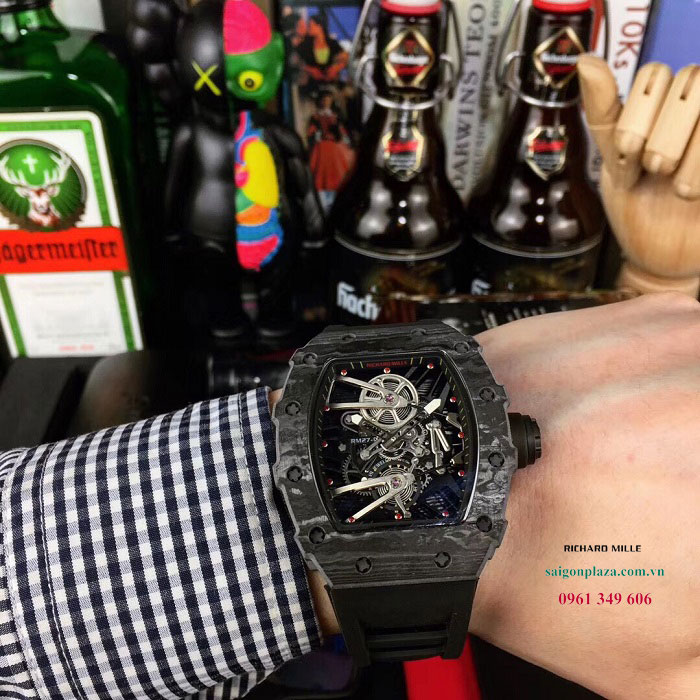 Đồng hồ nam RM màu đen chính hãng Richard Mille RM27-01 Rafael Nadal